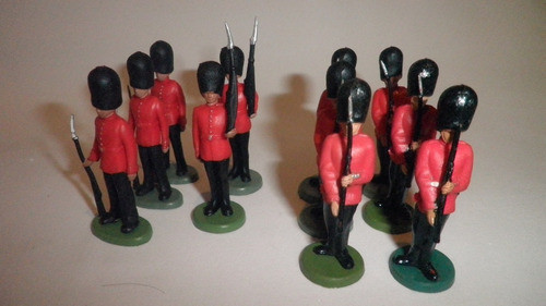 Antiguos Royal Guard Soldaditos Britains Herald Hong Kong Uk 1