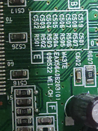 Placa Sinal Monitor LG L1742te Eax56406203(0) 1