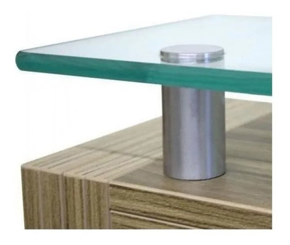 Prolongador Aço Inox Vidro E Madeira (6 Unid. ) 25*25mm 1 Prolongador Aço Inox Vidro E Madeira (6 Unid. ) 25*25mm 1