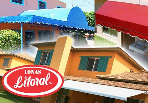 Lona Litoral 1850 Pesada Marron Ancho 1,50 M Precio X Ml 1