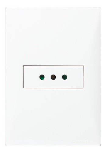 Plaqueta Tomacorriente Armado Siglo Xxii Toma L/mod Blanco 0