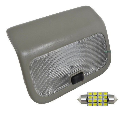Lanterna Teto Central Fiesta 2000 01 02 03 04 05 2006 + Led 0