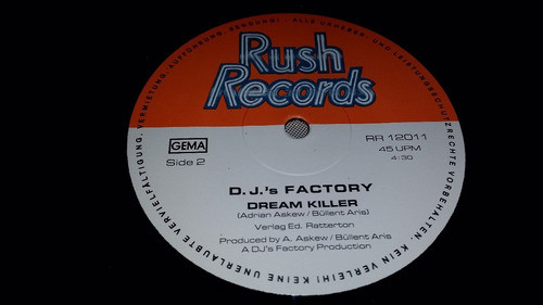 Djs Factory A View To A Kill Vinilo Maxi Rush Records 1985 1