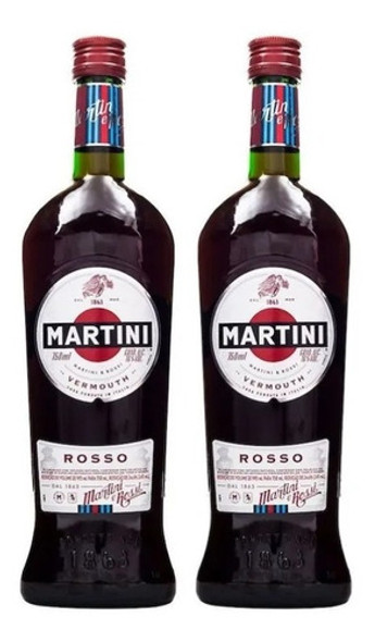 Martini Vermouth Rosso 2 Unidades -rosso Aperitivo 0