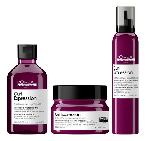 Pack Rizos Shampoo Gel, Máscara Y Mousse Curl Expression 0