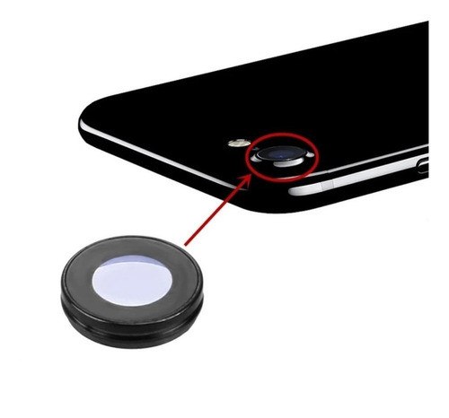 Repuesto Vidrio + Marco Cámara Trasera Compatible iPhone 7 0