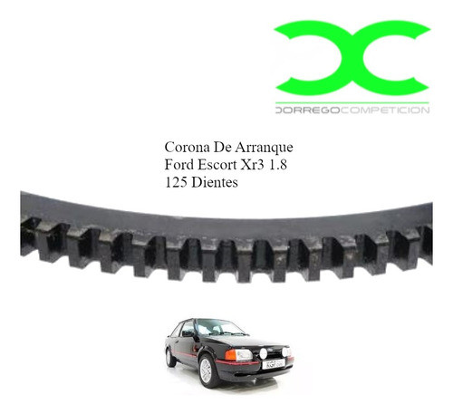 Corona De Arranque Ford Escort Xr3 1.8 125 Dientes 1