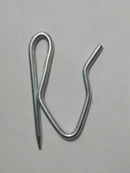 100 Ganchos Alfiler En Metal Para Cortina De Riel Aprx 3.5cm 0