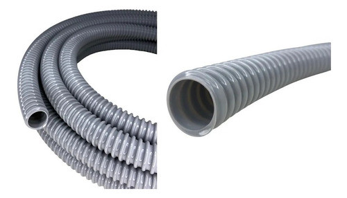 Mangueira Odontológica Corrugada Vacuoflex 1/2 Pol- 10mts 0