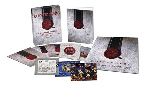 Whitesnake Slip Of The Tongue Super Deluxe Cd Sextuple + Dvd 0