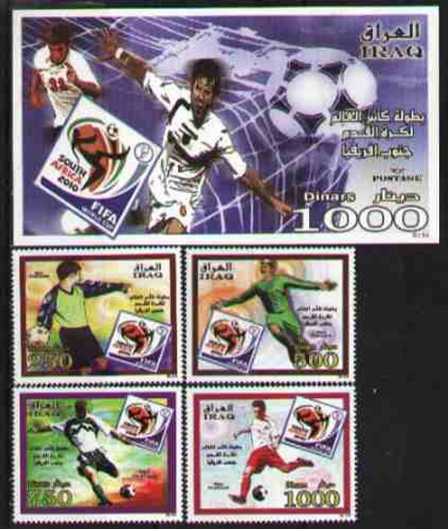 Iraq 2010 - Campeonato Mundial De Futbol En Sudafrica (4+hb) 0