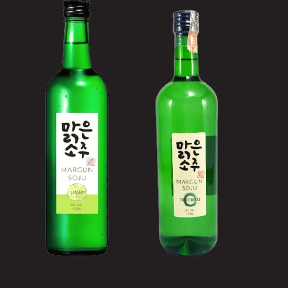 Kit C 2 Soju Margun Bebida Coreana Limão E Tradicional 750ml 1
