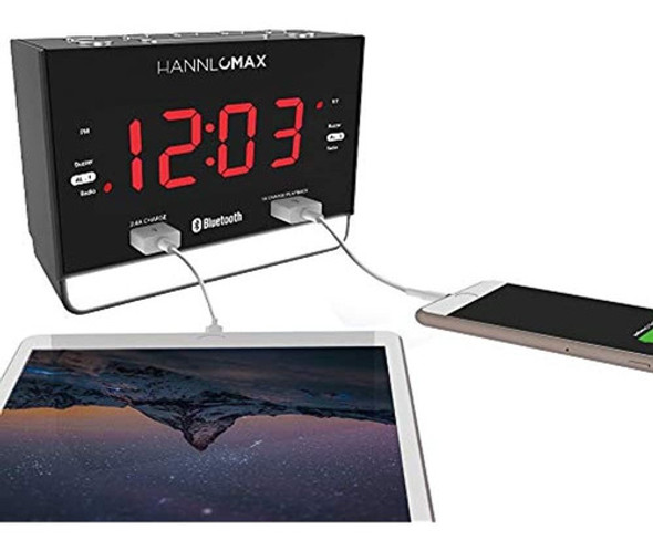 Hannlomax Hx-131cr Radio Reloj Despertador. Radio Fm Pll, Pa 1