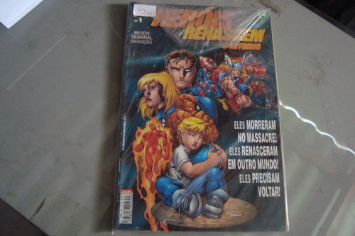 Gibi Abril Herois Renascem O Retorno / Mini Serie Completa 0