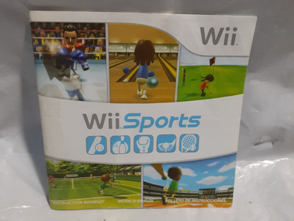 Manual Wi Sports Manual Original Del Juego 0
