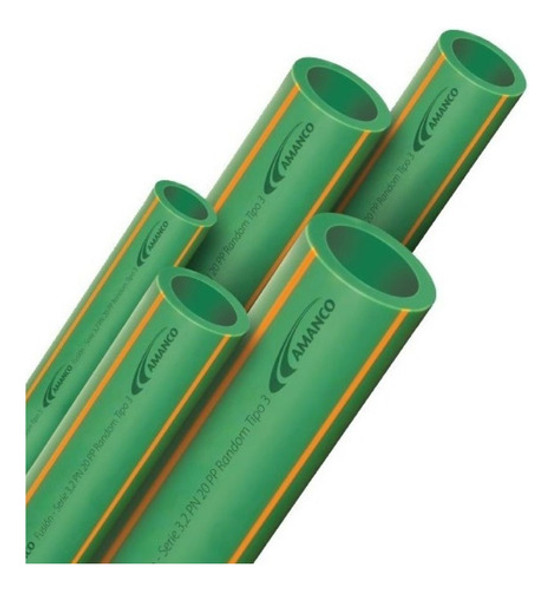 Tubo Caño Amanco Fusion Pn20 75mm X 4mts 0