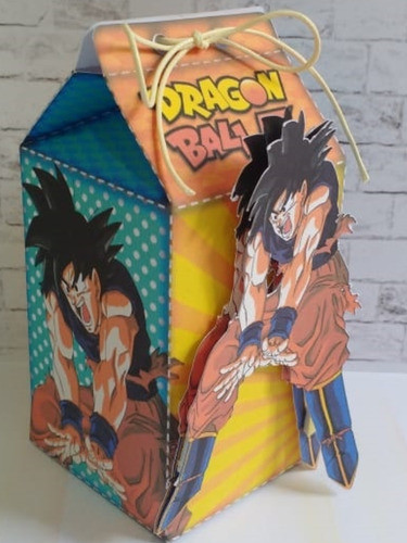 10 Cajitas Milk Box #3 De Dragón Ball 1