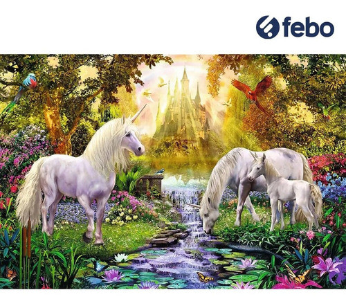Puzzle Trefl Galope De Jardín Secreto 100 Piezas 16349 Febo 1