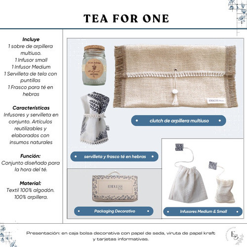 Regalo Tea For One Con Packaging Listo Endless 1