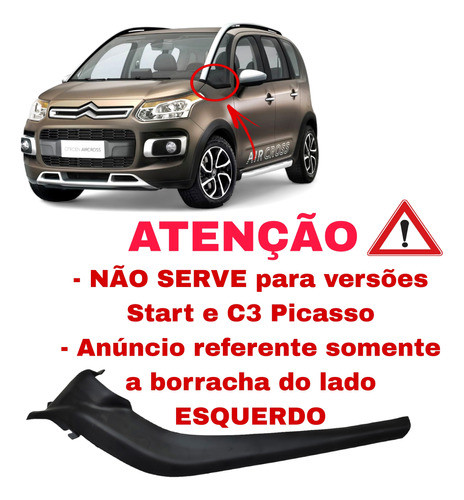 Acabamento Paralama Dianteiro Esquerdo Aircross 2011 A 2020 1