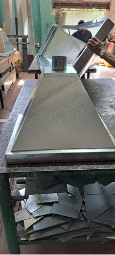 Campana En Chapa Galvanizada.ideal Cocina Standart 60x50x40 0