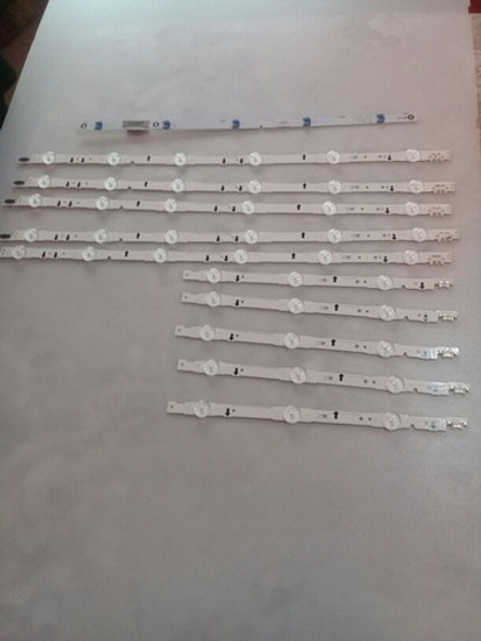 Kit Tiras De Led Tv Samsung Modelo Un40j5300 Originales 0