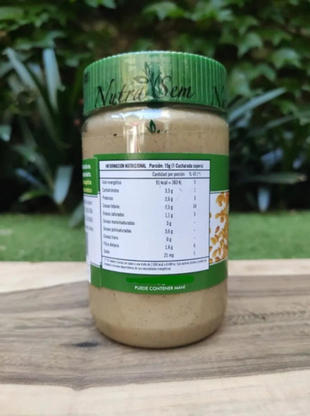 Pasta De Sésamo Cremoso Integral 350g - Nutrasem - Dw 1
