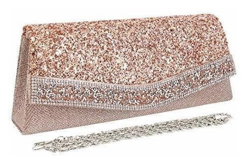 Naimo Flap Deslumbrante Bolso De Mano Con Cadena Desmontable 1