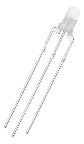 5 Led Bicolor Rojo / Verde 3mm Catodo Comun (3 Patas) 0