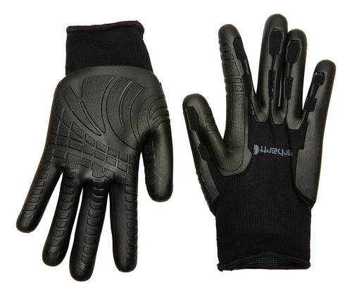 Carhartt Ergo Pro Palm Glove Para Hombre, Negro - 0