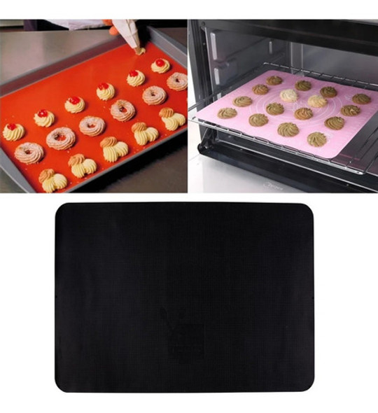 Tapete Silicone Culinário Antiaderente 40x33cm Confeitaria 1