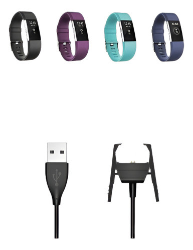 Fitbit Carga 2 Cargador De Fitbit Carga 2 Pulso + Pulsera Fi 0