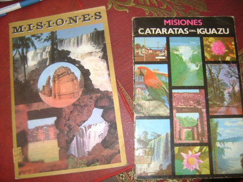 3 Libros Folletos Las Cataratas Del Iguazu Esplendidas Fotos 1