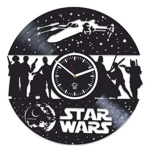 Kovides Star Wars, The Force Awakens, Wall Clock Vintage, Gi 0