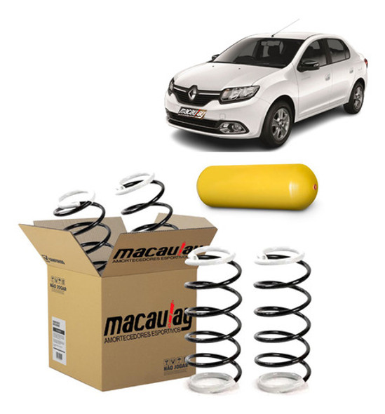 Par De Molas Gnv Traseira Renault Logan Pos 2014 0 Par De Molas Gnv Traseira Renault Logan Pos 2014 0