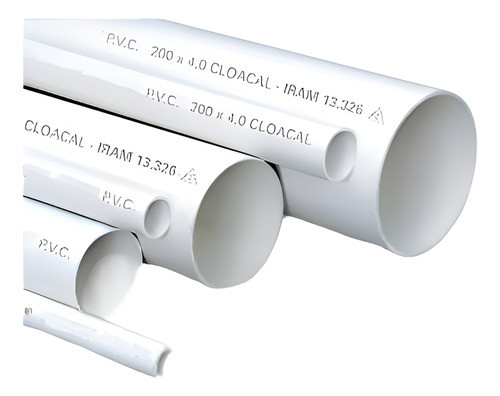 Caño Pvc 160 X 4.7 X 6 Mts Apto Camara Electrica (amanco) 0