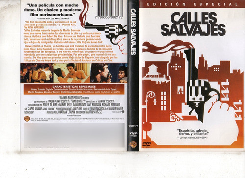 Calles Salvajes (1973) - Dvd Original - Mcbmi 0