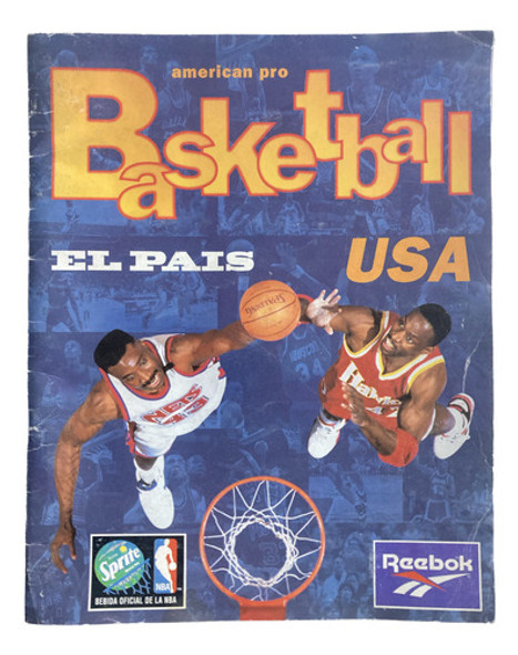 Álbum Basketball Nba American Pro El Pais Incompleto 0