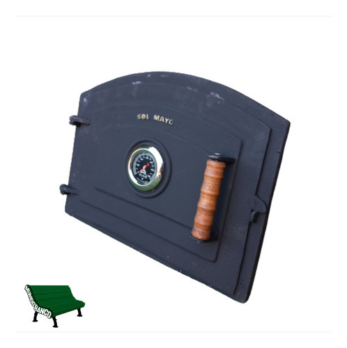 Puerta Horno Fundición Hierro Modelo Sol Mayo 0