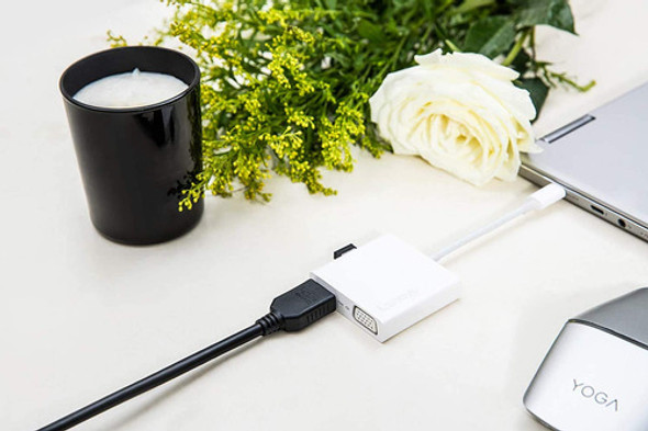 Lenovo Usb C 3 In 1 Travel Hub 4k Hdmi Vga Usb 3.0 Simp 1