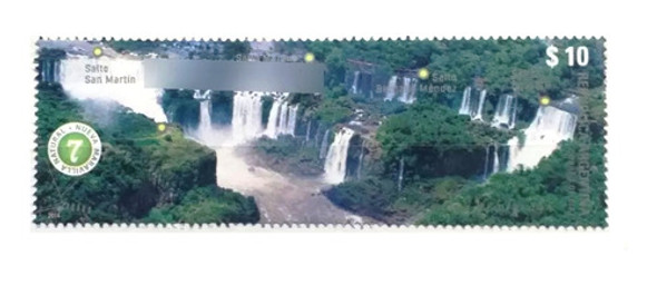 2014 Estampilla Correo Argentino Cataratas Del Iguazú. Mint 0 2014 Estampilla Correo Argentino Cataratas Del Iguazú. Mint 0
