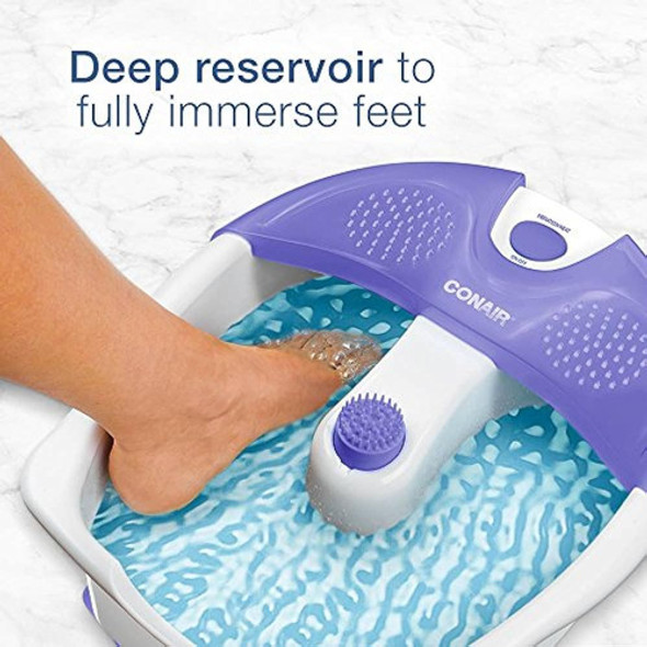 Conair Pedicure Spa Con Vibración, Púrpura 1