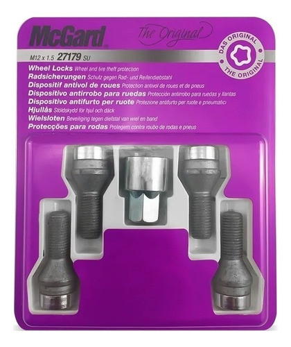 Parafuso Antifurto Roda Mcgard Montana Calibra Agile Classic 0