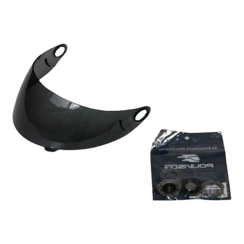 Viseira Polivisor Shark S700 Fumê Com Kit Reparo 0