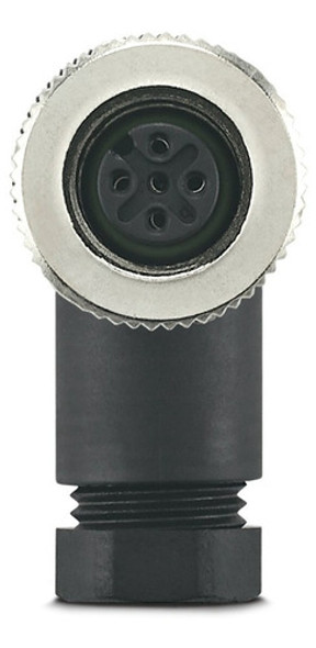 Conector M12 Acodado Plástico Hembra 5 Polos Phoenix 1662984 1 Conector M12 Acodado Plástico Hembra 5 Polos Phoenix 1662984 1