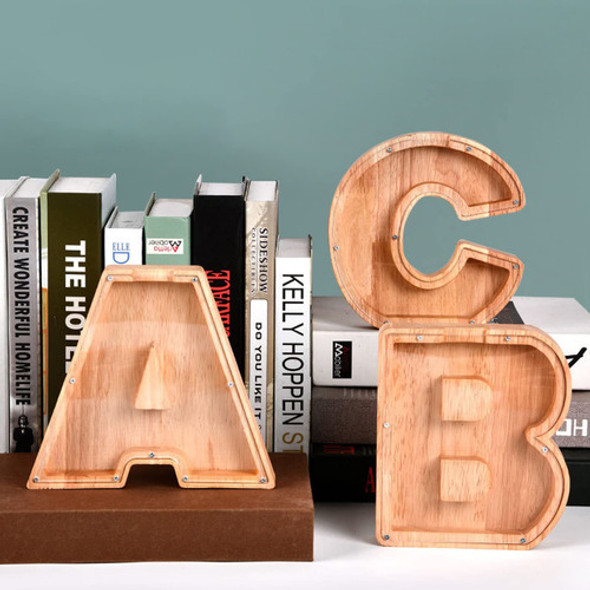 Alcanca De Letras De Madera, Alcanca De Letras Personalizada 1 Alcanca De Letras De Madera, Alcanca De Letras Personalizada 1