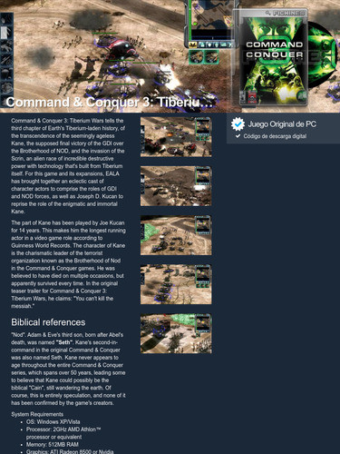 Command & Conquer 3 : Tiberium Wars - Pc #17551 1