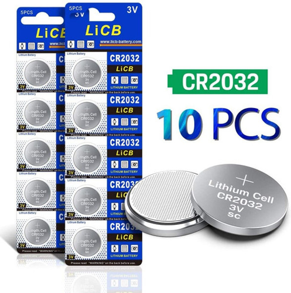 Baterias Licb Cr2032 3v Lithium  (10 Unidades) 0 Baterias Licb Cr2032 3v Lithium  (10 Unidades) 0