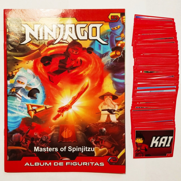 Album - Ninjago + 100 Figuritas A Pegar 0