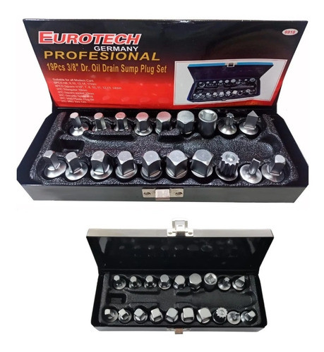 Kit Juego De Extractor Tapones De Carter Caja Lubricentro E1 0